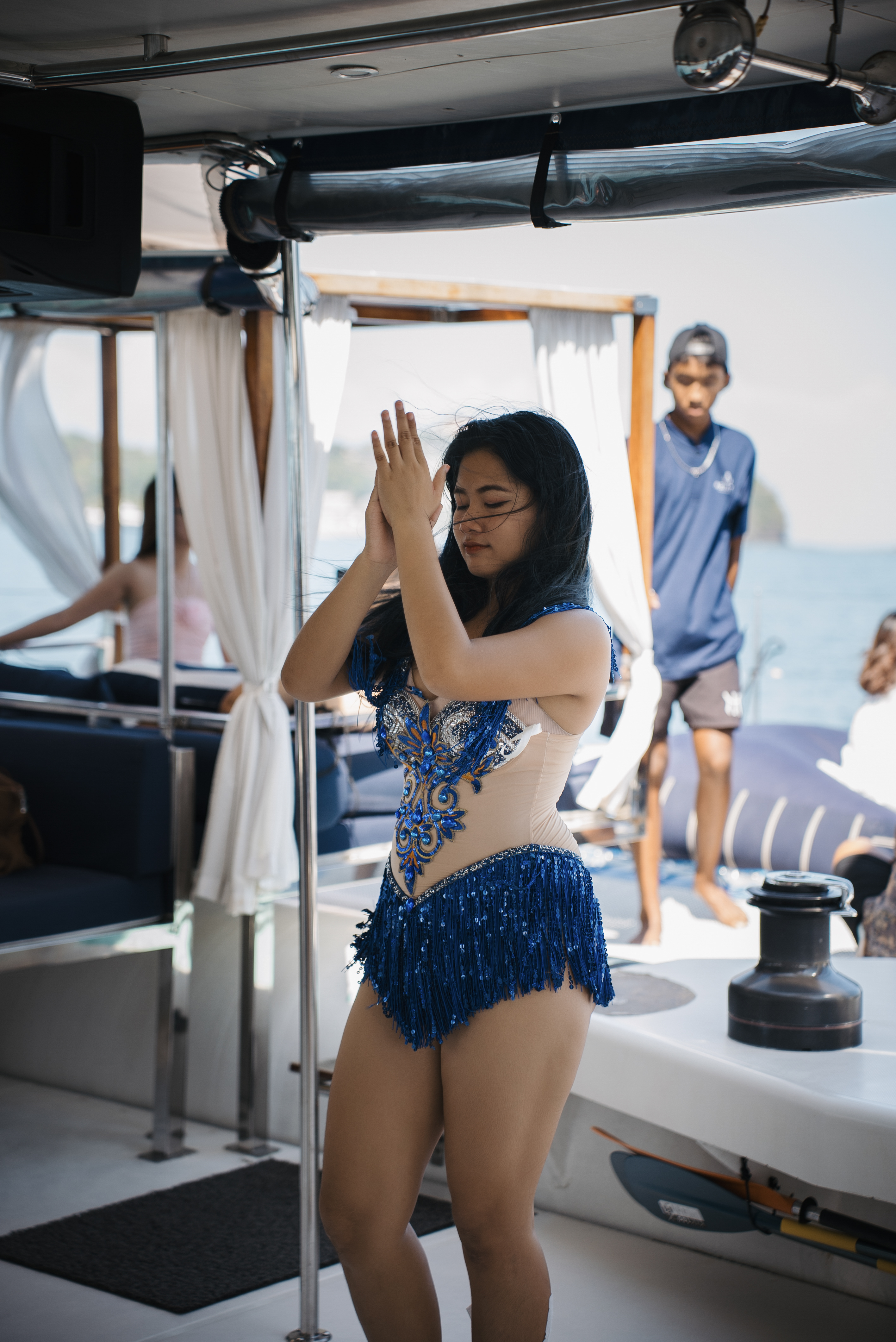 Live entertainment will be on board.